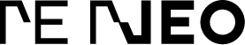 Logo re:neo in schwarz